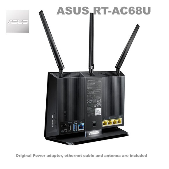 ASUS RT-AC68U Dual-Band Wireless AC1900 Gigabit Wi-Fi Router - Picture 4 of 12